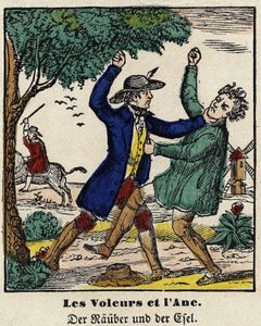 Fables de La Fontaine : les voleurs et l