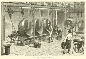 Fabrication des dragées - French School