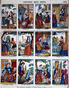 Contes de fées, vers 1840 - French School