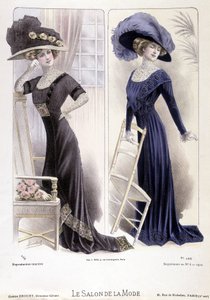 Défilé de mode, le 16/02/1910.