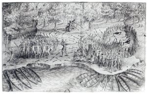 Combat des Hurons, de 