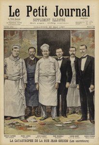 Incendie au Bazar de la Charité, Paris, 1897 - French School