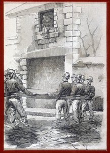 Pompiers, La couverture de sauvetage, début 19e siècle