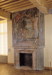 Cheminée dans la Chambre du Roi
