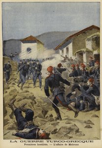 Premières hostilités de la guerre gréco-turque, 1897 - French School