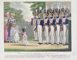 Premières armes du duc de Bordeaux, à Bagatelle, 29 septembre 1822, 1822