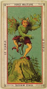 Force Majeure, la carte de tarot du Diable - French School