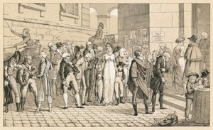 Costume français du XIXe siècle - French School