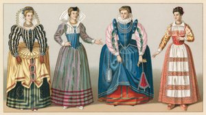 Costume de la France au XVIe siècle