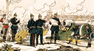 Guerre franco-prussienne : Le Siège et le Bombardement de Paris - French School