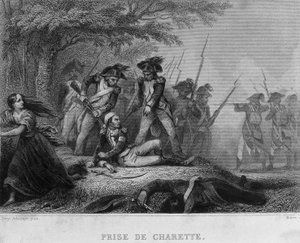François-Athanase de Charette de la Contrie (1763-1796) - dans "Révolution française" par Thiers. 19e siècle - French School