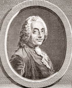 François-Augustin de Paradis de Moncrif, 1687-1770. Écrivain et poète français. De 