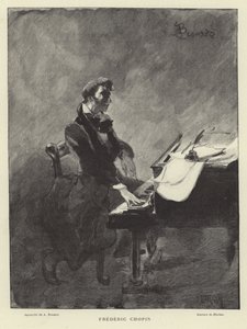 Frédéric Chopin, pianiste et compositeur polonais