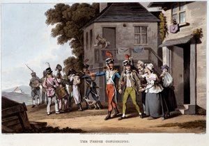Conscrits français, vers 1814 - French School