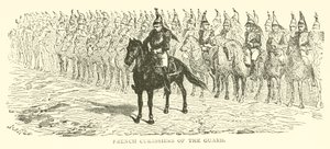 Cuirassiers de la garde française (gravure)