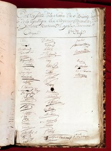 Révolution française : feuille d