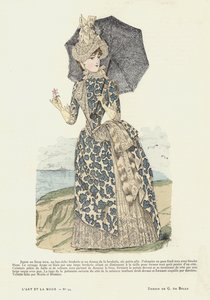 Planche de mode française, 1885-86 - French School