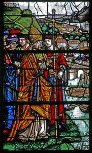 De la fenêtre w30 ; Saint Romain empêche la rivière d
