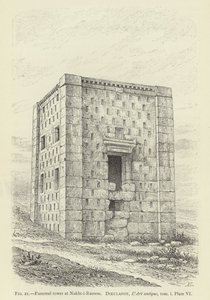 Tour funéraire à Nakht-i-Rustem - French School