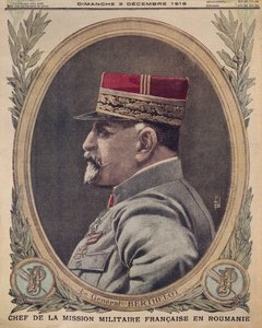 Général Berthelot, Chef de la mission militaire française en Roumanie, illustration de couverture du Petit Journal, supplément illustré, 3 décembre 1916