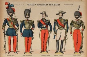 Généraux et officiers supérieurs de l