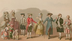 Modes pour hommes - French School