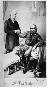 Giuseppe Garibaldi (1807-82) avec le Docteur Partridge, c.1862 - French School