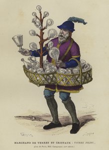 Vendeur de verre et de cristal, 15ème siècle
