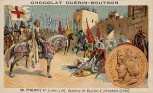 Godefroy de Bouillon à Jérusalem