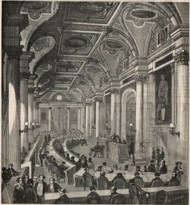 Grande salle des réunions au Conseil d