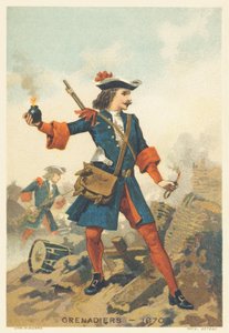 Grenadier en 1670