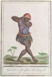 Griot ou ménestrel du Sénégal, 1796