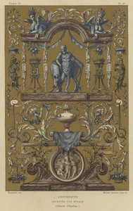 Grotesque conçu par Jean Berain, 17ème ou 18ème siècle - French School