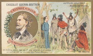 Gustave Aimard (1818-1883), écrivain français, auteur de « Les trappeurs de l