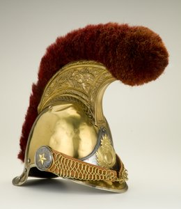 Casque pour un carabinier