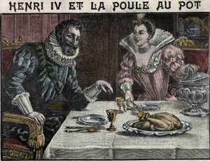 Henri IV et le poulet au pot : Gabrielle d