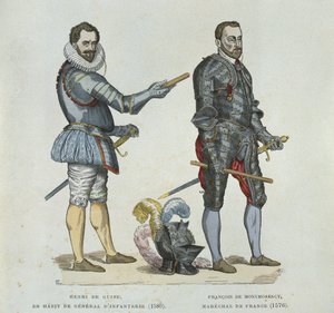 Henri de Guise (1549-88) et François de Montmorency (1530-79), d