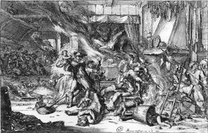 Horreurs infligées par les Français en Hollande, 1673