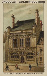 Hôtel-de-Ville de Beaugency, Loiret - French School