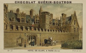 Hôtel de Cluny, à Paris, Seine