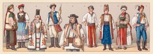 Costume de Hongrie et de Croatie