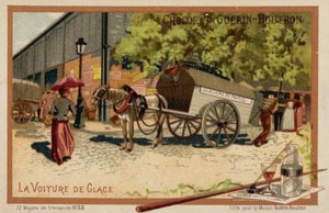 Chariot à glace