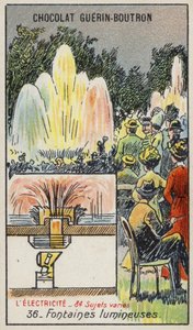 Fontaines illuminées