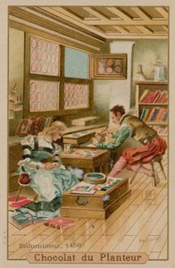Enlumineur en 1458