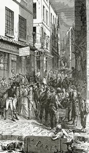 Illustration de Quatre-Vingt-Treize, 19e siècle (gravure en noir et blanc)