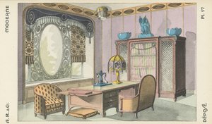 Illustration du catalogue de produits de design d