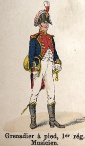 Garde impériale Napoléon Ier : Grenadier à pied