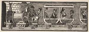 Inauguration du chemin de fer entre Paris et Orléans, 3 mai 1843, copie par Boris Mestchersky, illustration de Histoire de la Nation Française, Sciences, Volumes I & II, par Gabriel Hanotaux - French School