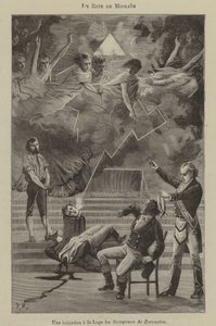 Initiation dans une loge du Rite de Misraïm