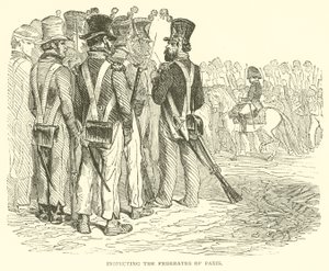 Inspection des fédérés de Paris